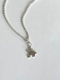 Silver Puzzle Piece Necklace