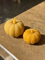 Beeswax Pumpkin Candle - Medium