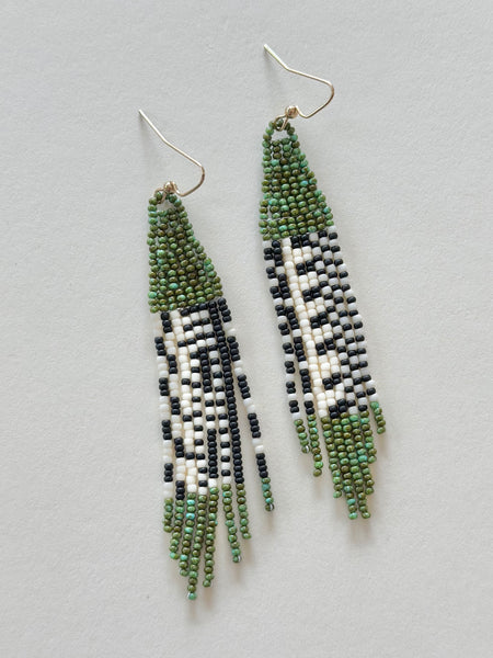 Wearable Heirlooms - Beaded Earrings 10