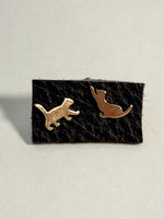 Cat Stud Earrings