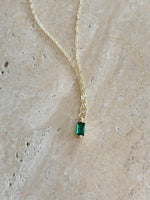 Green Crystal Necklace