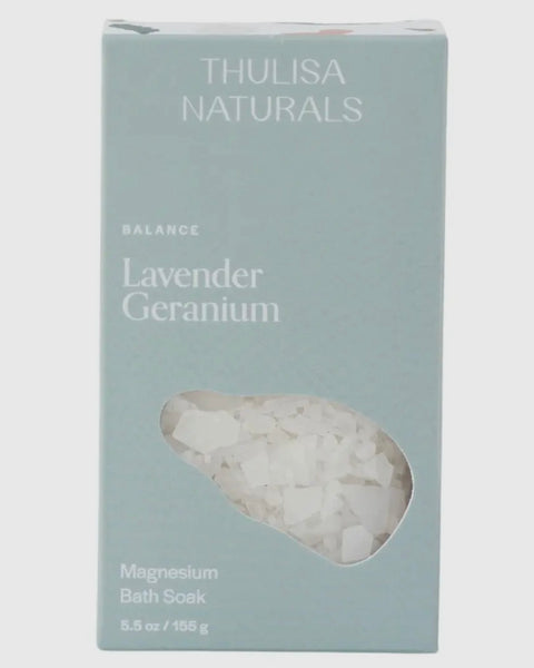 Thulisa Naturals - Magnesium Bath Salt Soak - Lavender Geranium