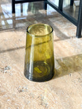 Amber Tall Highball Moroccan Glass
