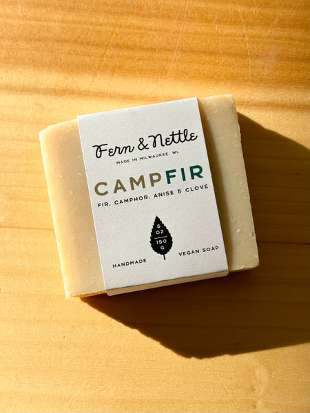 Fern and Nettle - Vegan Soap - CampFir