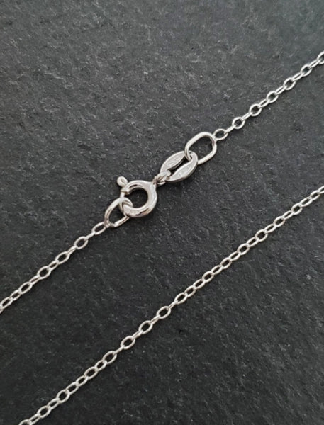 Cable Chain Necklace - Sterling Silver