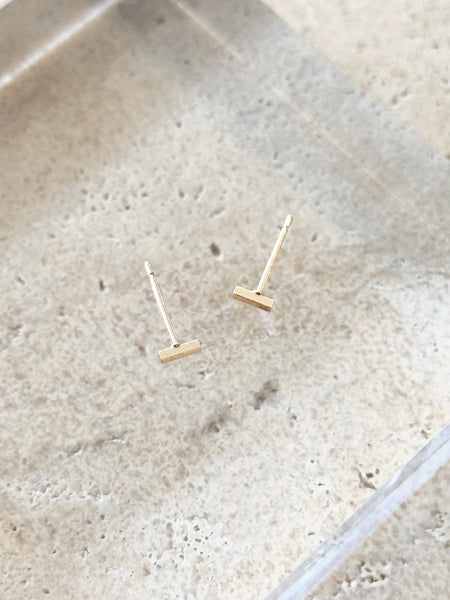 Bar Stud Earring