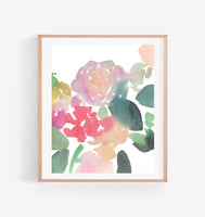 Persika Design Co. - “Pink Bouquet Botanical” Print - 8” x 10” (STORE PICK UP ONLY)
