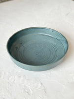 Sounder House - Wide Blue Low Bowl
