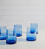 Moroccan Tumbler Glass - Blue