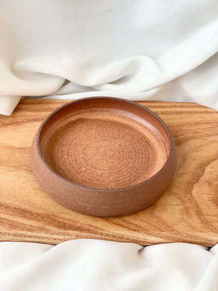 H. Berg Ceramics - Mahogany Beveled Bowl