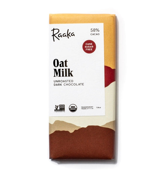 Raaka - Oat Milk Chocolate Bar