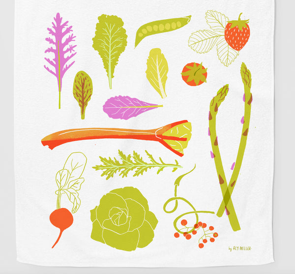 Aly Miller Designs - Spring Tea Towel