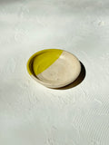 Kate Riley - Green and Beige Small Ceramic Dish