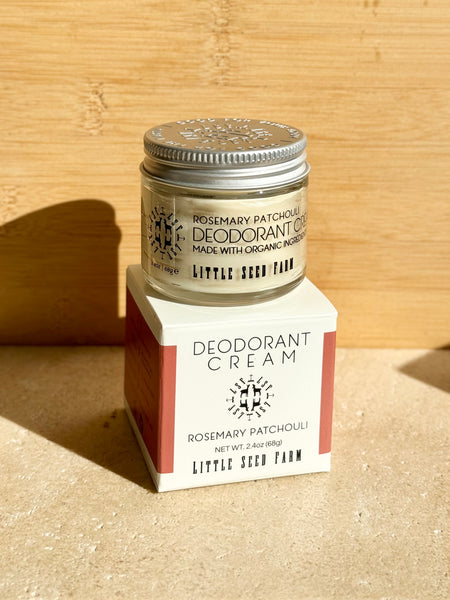 Little Seed Farm - Deodorant Cream - Rosemary/Patchouli