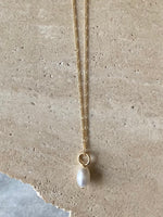 Pearl Drop Pendant Necklace