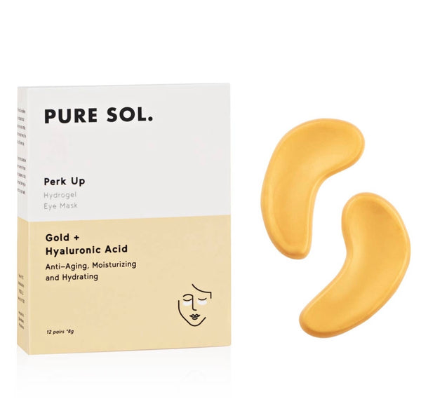 Pure Sol - Perk Up Gold Eye Mask Set