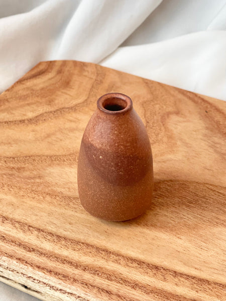 H. Berg Ceramics - Mahogany Petite Vase