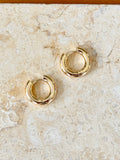 Chunky Hoop Earrings - 13mm