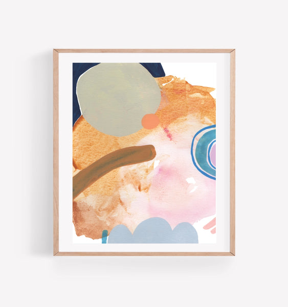 Persika Design Co. - “Winter Abstract No. One” Print - 11” x 14” (STORE PICK UP ONLY)