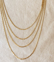 Flat Mariner Chain Necklace