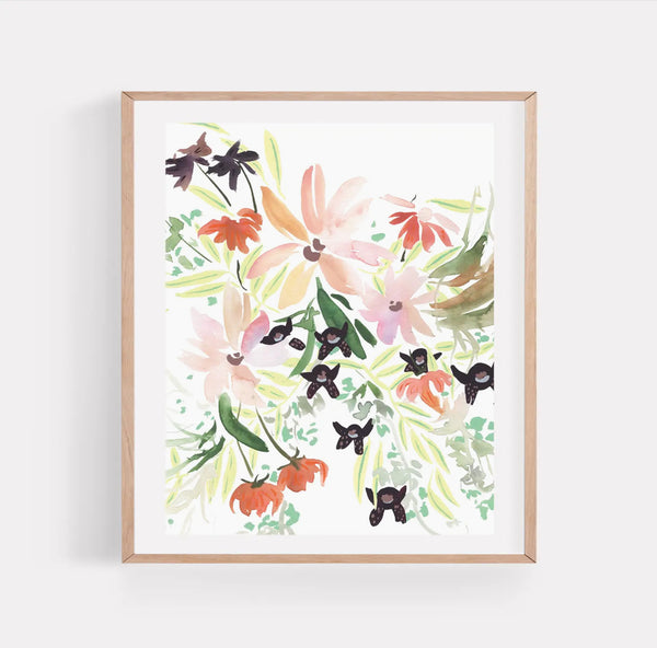 Persika Design Co. - “Opal Floral Arrangment” Print - 8” x 10” (STORE PICK UP ONLY)