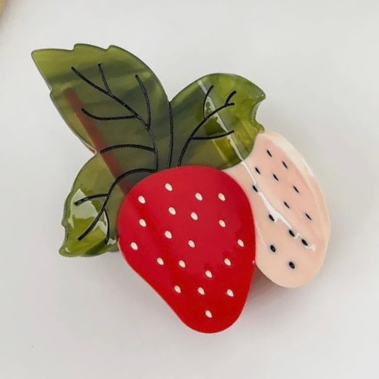 Strawberries Hair Clip