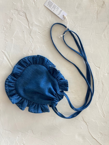 WITS - Chambray Ruffle Bag