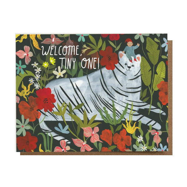 “Welcome, Tiny One” Greeting Card