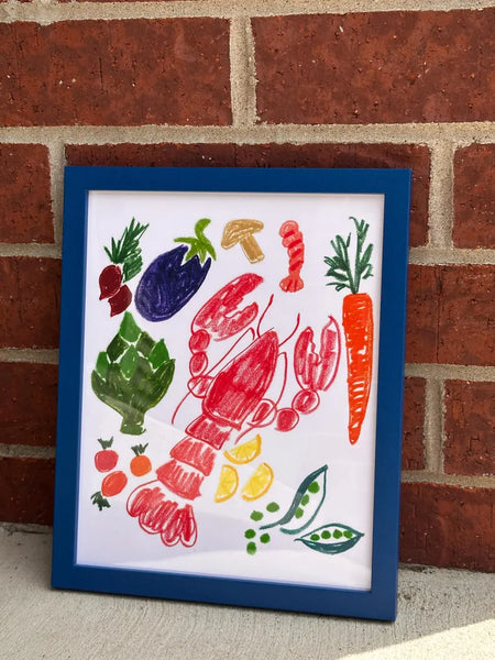 Studio Zambrowicz - 8x10 Lobster and Produce Print