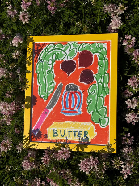 Studio Zambrowicz - 8x10 Radish and Butter Snack Print
