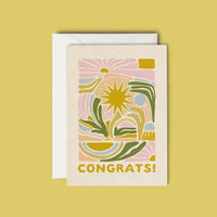 "Congrats” Greeting Card