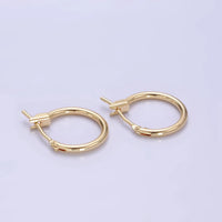 14k Gold Filled Hoop Earrings - XSmall