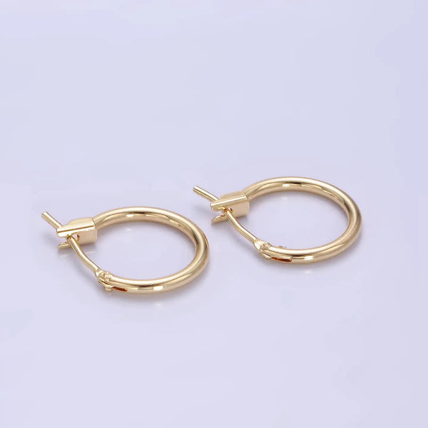 14k Gold Filled Hoop Earrings - XSmall