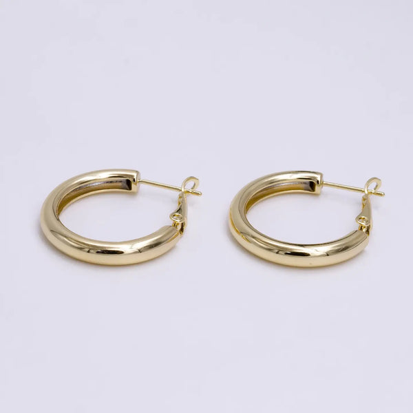 Hinge Hoop Earrings