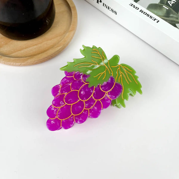 Grapes Hair Clip