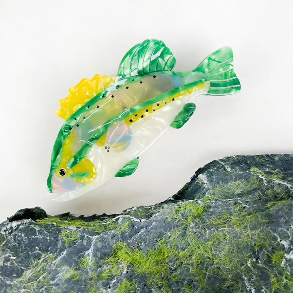 Perch Fish Hair Clip