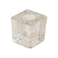 Clear Glass Incense Cone Burner