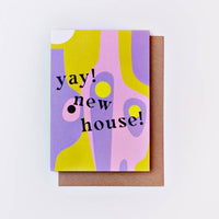 “Yay! New House!” Greeting Card