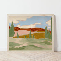 El Baker - “Neutral Terra Cotta Colorado Travel” Print - 8" x - 10" (STORE PICK UP ONLY)
