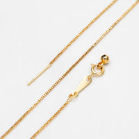 Adjustable Box Chain Necklace