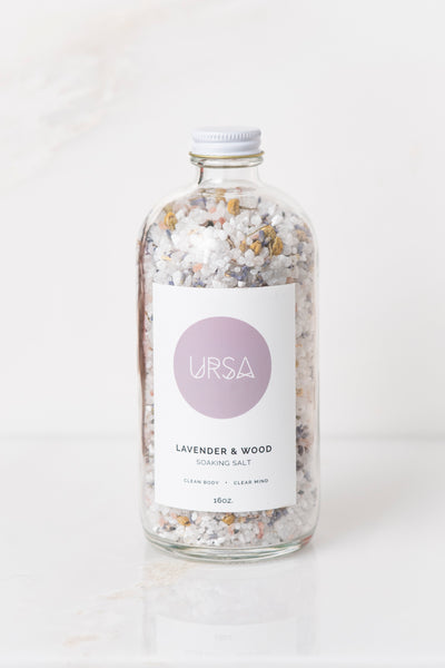 URSA - Lavender & Wood Soaking Salt