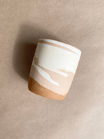 Aaron Zeleske Ceramics - 3 Clay Marbled Tumbler