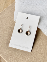 Lisa Slodki - 2 Tone Halo Earrings