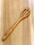 Olive Wood Utensil - Slotted Spoon