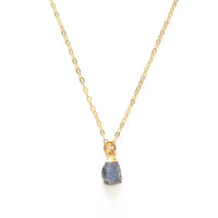 Amano Studio - Raw Cut Gemstone Necklace - Labradorite