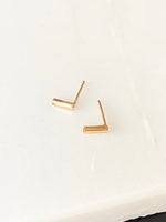 Jennifer Cervelli - Mini Balance Stud Earrings - 14k Gold Fill