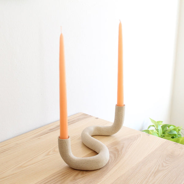 Janelle Gramling - Ceramic Candlestick Holder