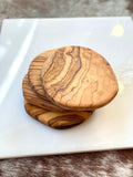 Olive Wood - Set of 4 Coasters
