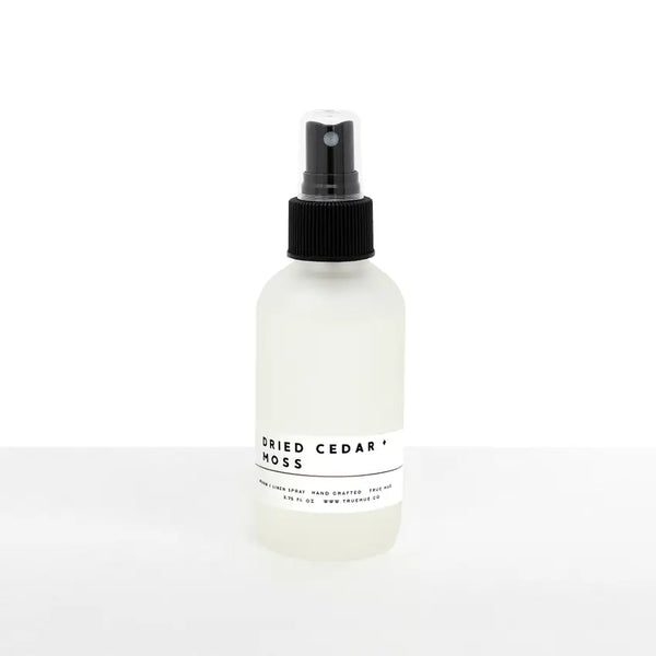 True Hue - Room / Linen Spray - Dried Cedar + Moss
