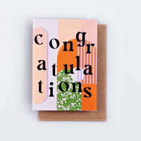 “Congratulations” Greeting Card